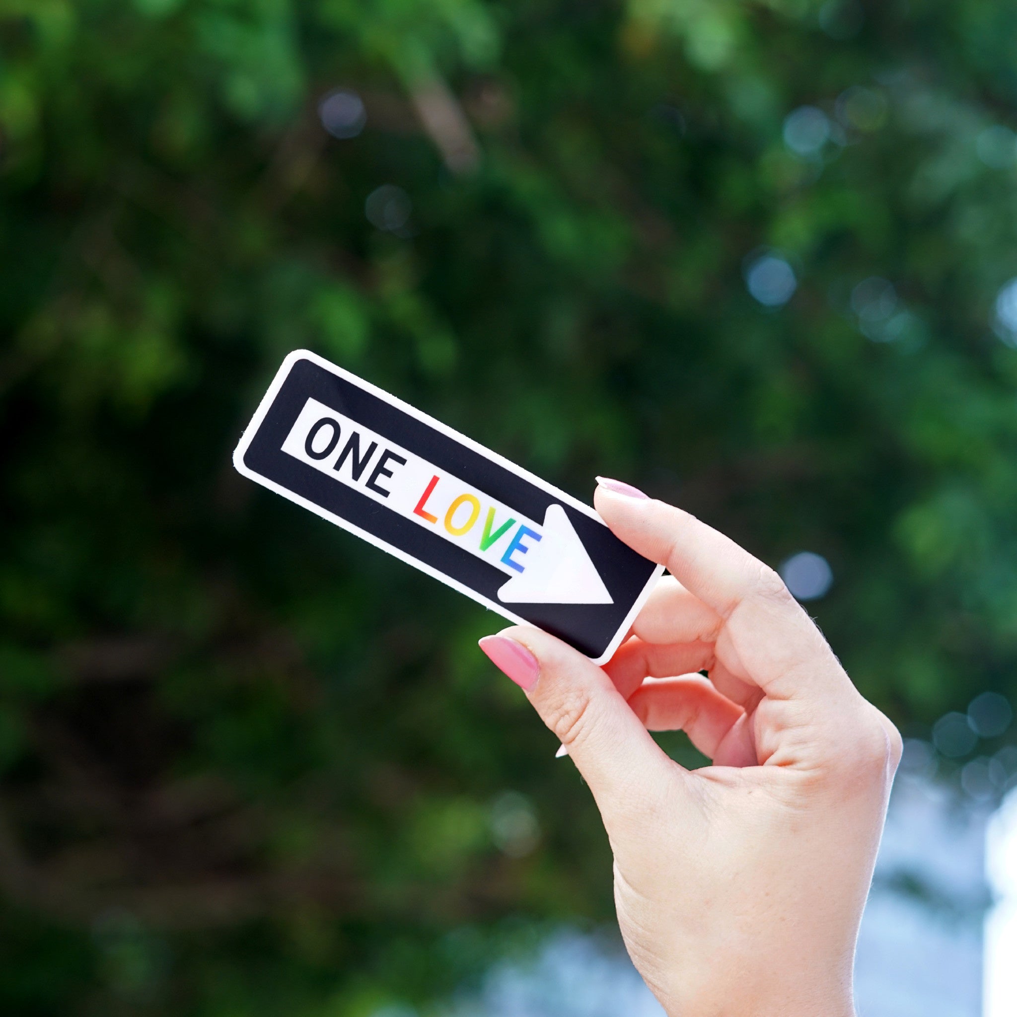 Scott Froschauer One Love Sticker - Wynwood Walls Shop