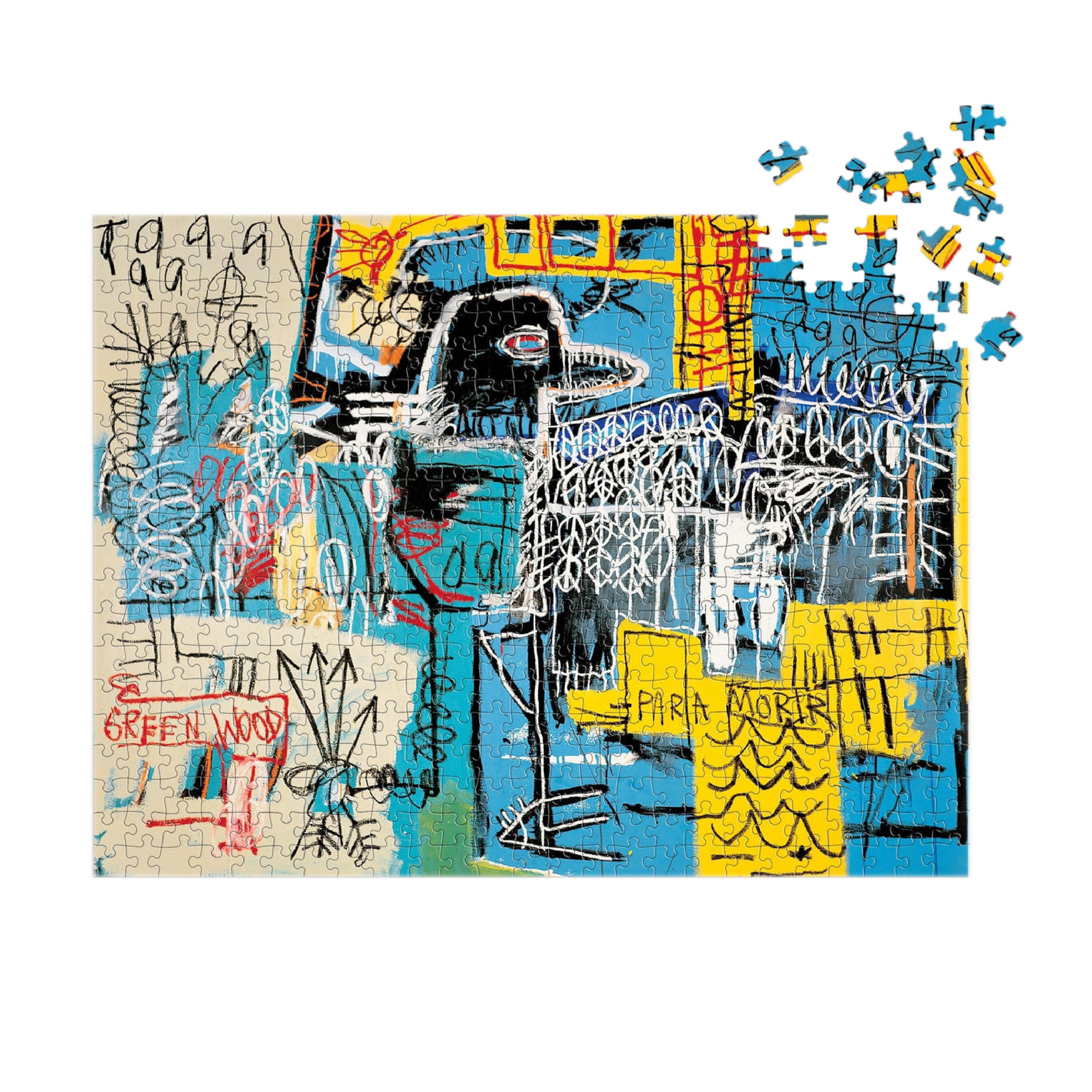 Basquiat Bird on Money Puzzle