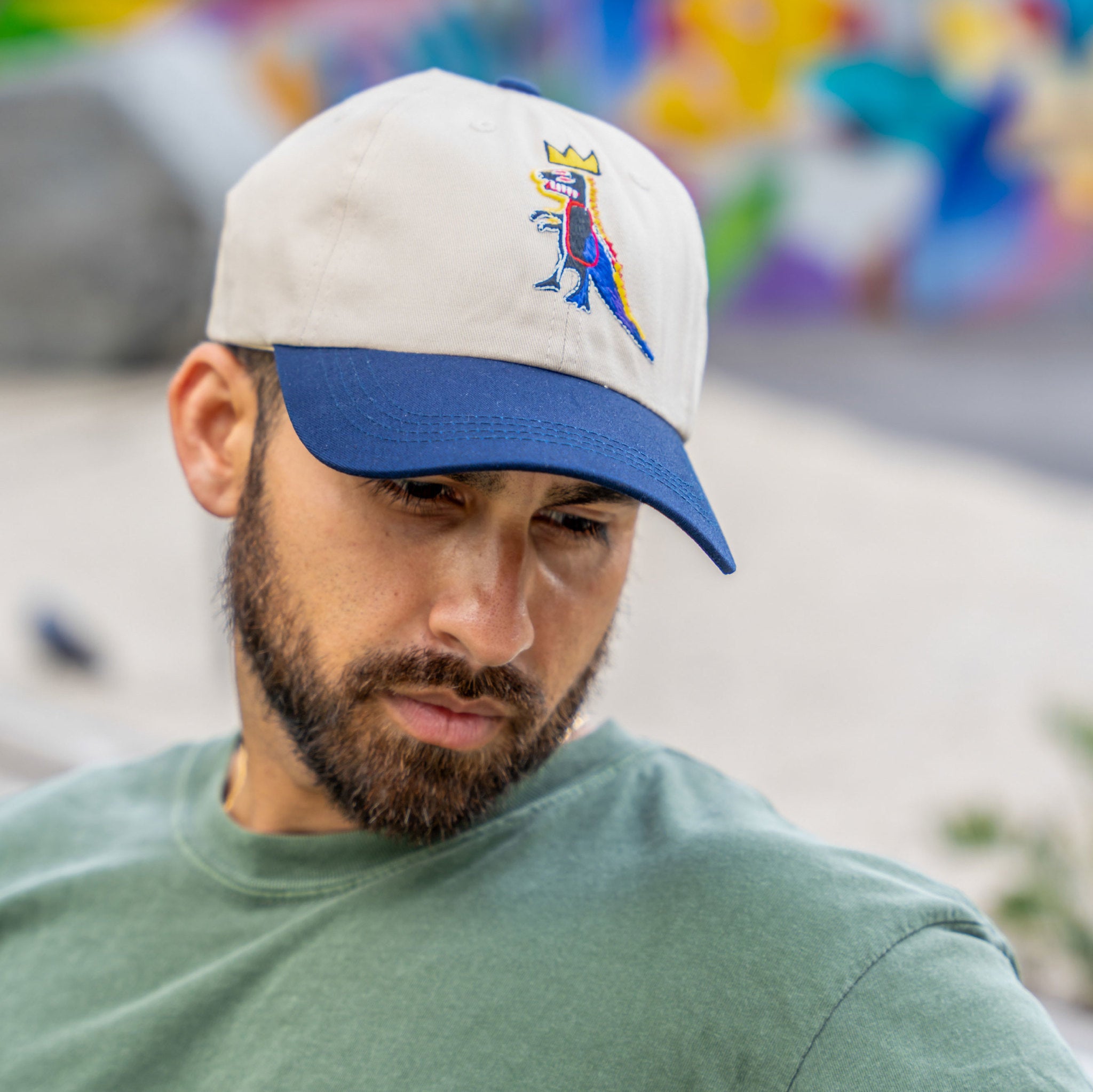 Basquiat PEZ DISPENSER Dad Cap Secondary image