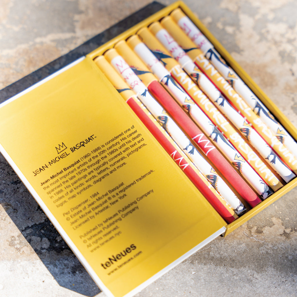 Pez Dispenser Jean-Michel Basquiat 8-Pen Set - Wynwood Walls Shop