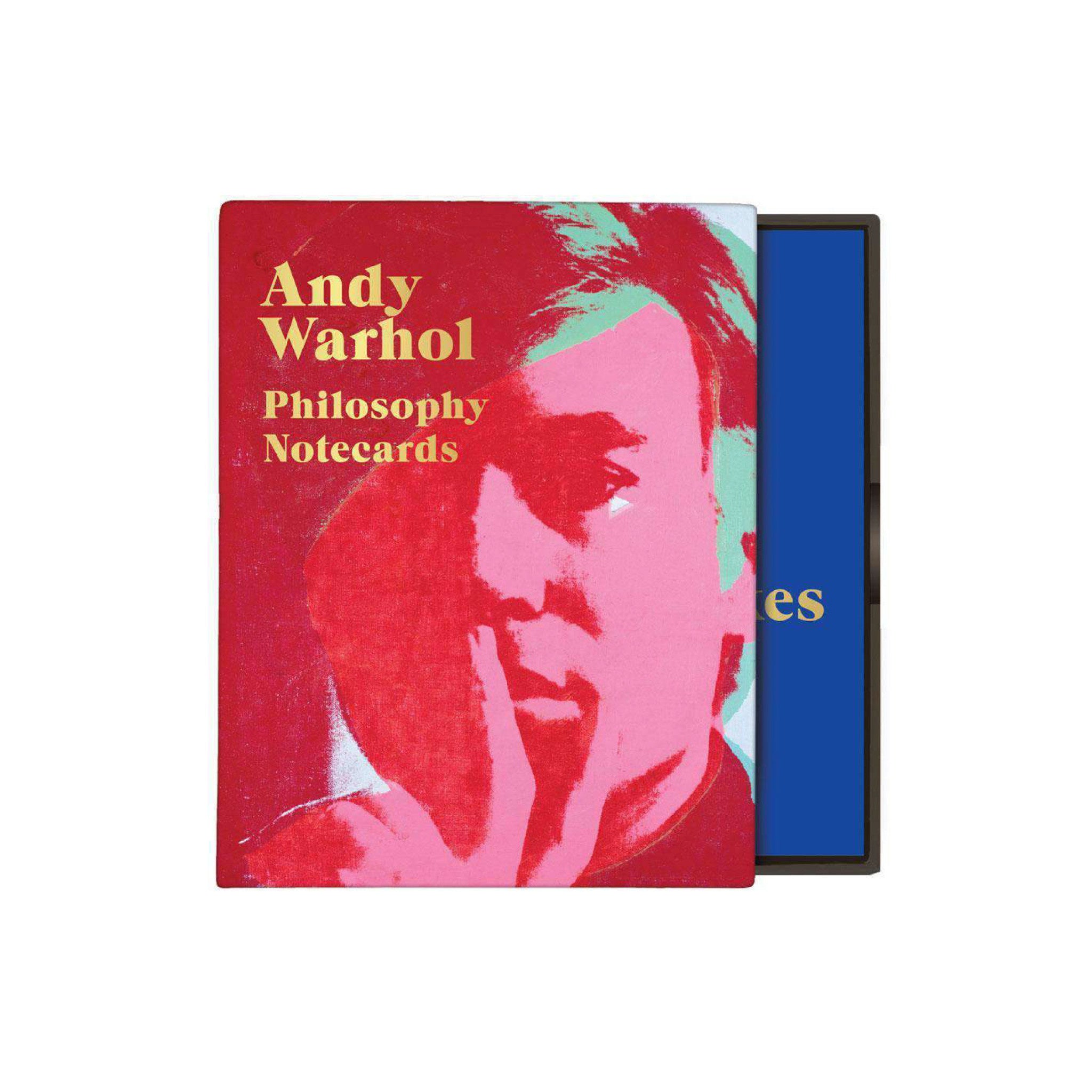 Andy Warhol Philosophy Greeting Assortment Notecards - Wynwood Walls Shop Main image