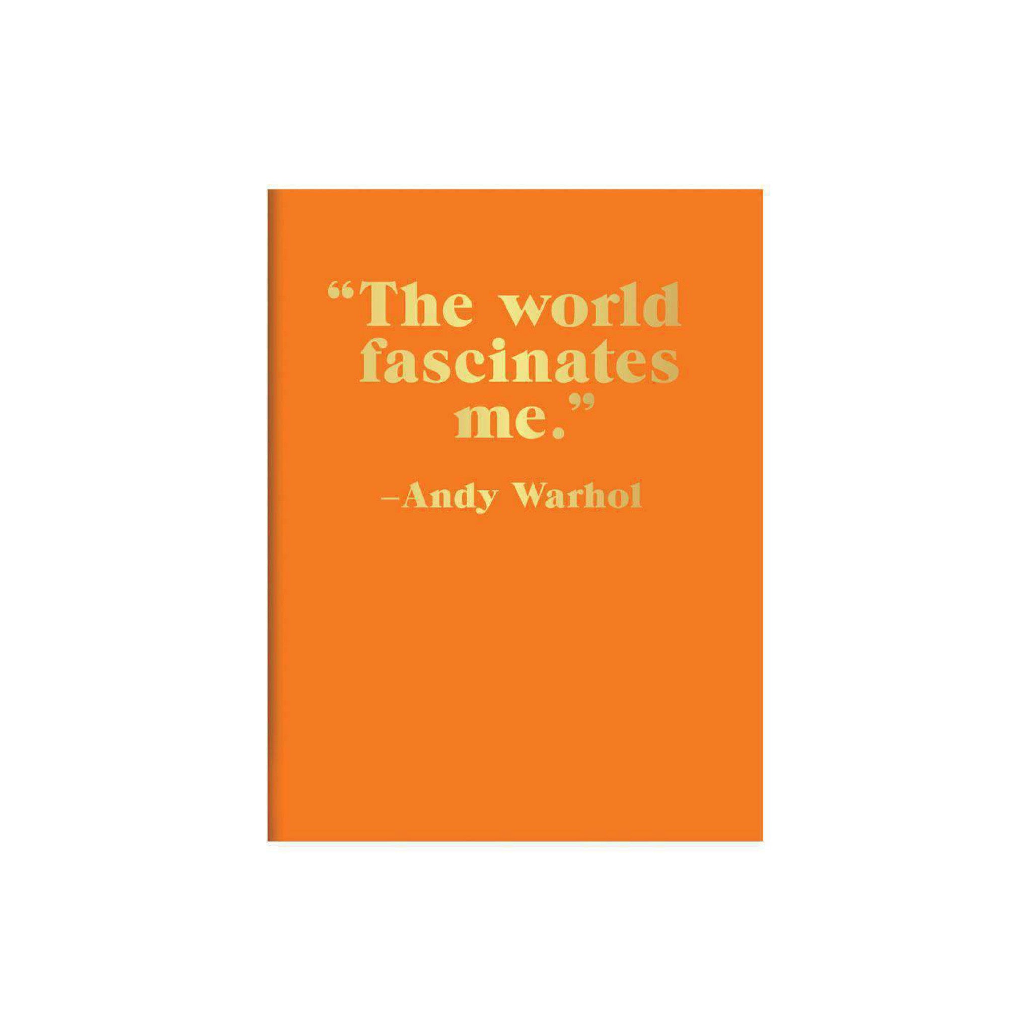 Andy Warhol Philosophy Greeting Assortment Notecards - Wynwood Walls Shop