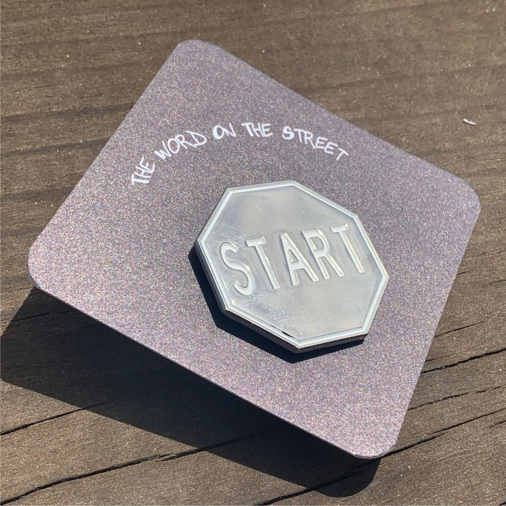 Scott Froschauer Mirror Start Pin - Wynwood Walls Shop