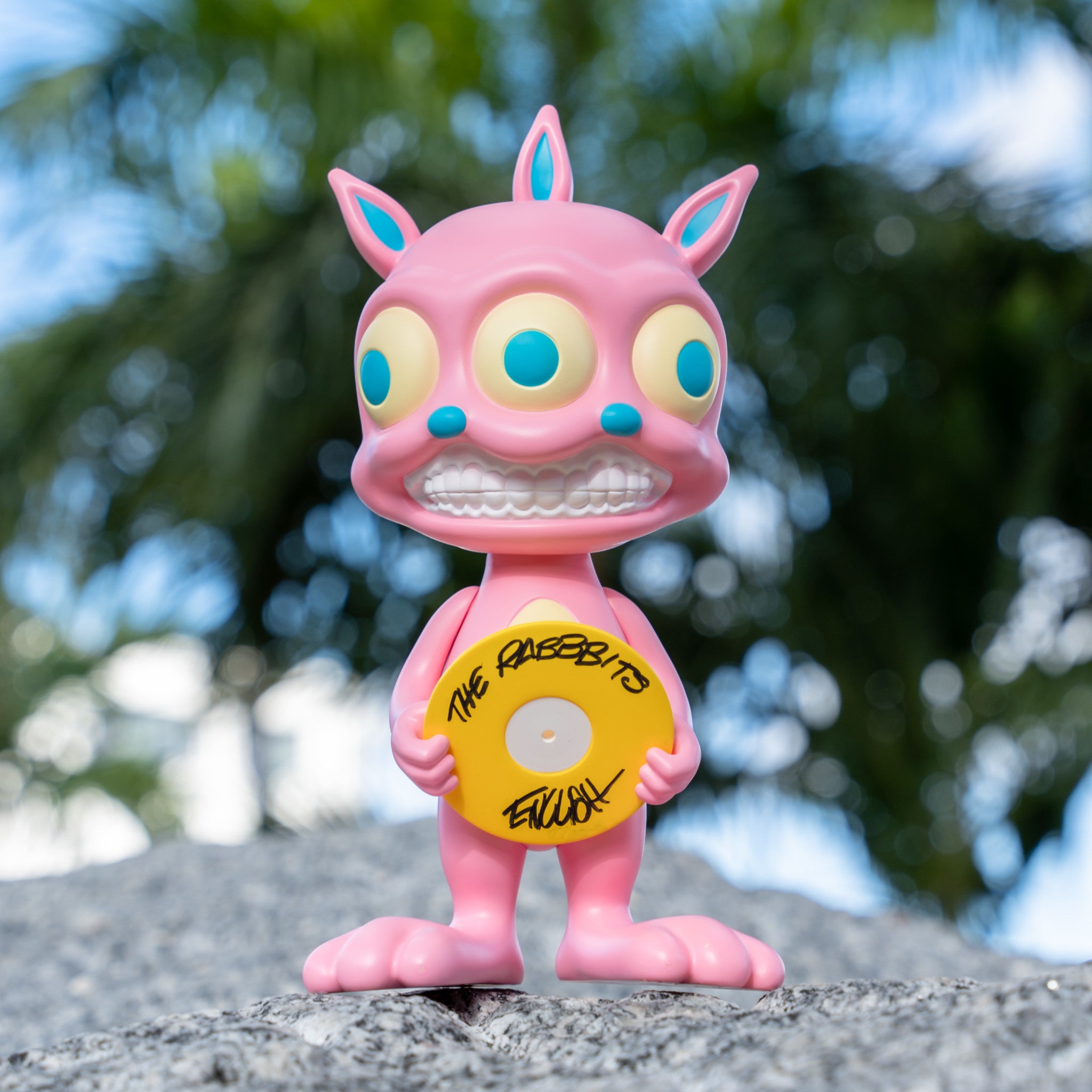 Ron English x Tower Records - Pink  Ronnnie Rabbbit Secondary image