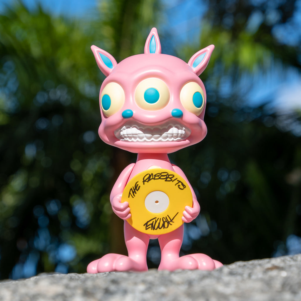 Ron English x Tower Records - Pink Ronnnie Rabbbit - Wynwood Walls Shop