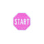 Scott Froschauer Pink Start Pin - Wynwood Walls Shop