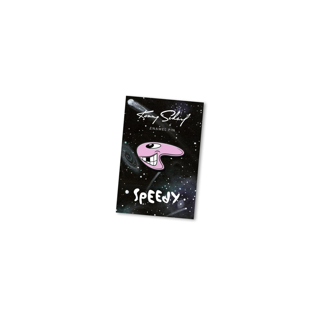 Kenny Scharf Speedy Pin - Pink - Wynwood Walls Shop