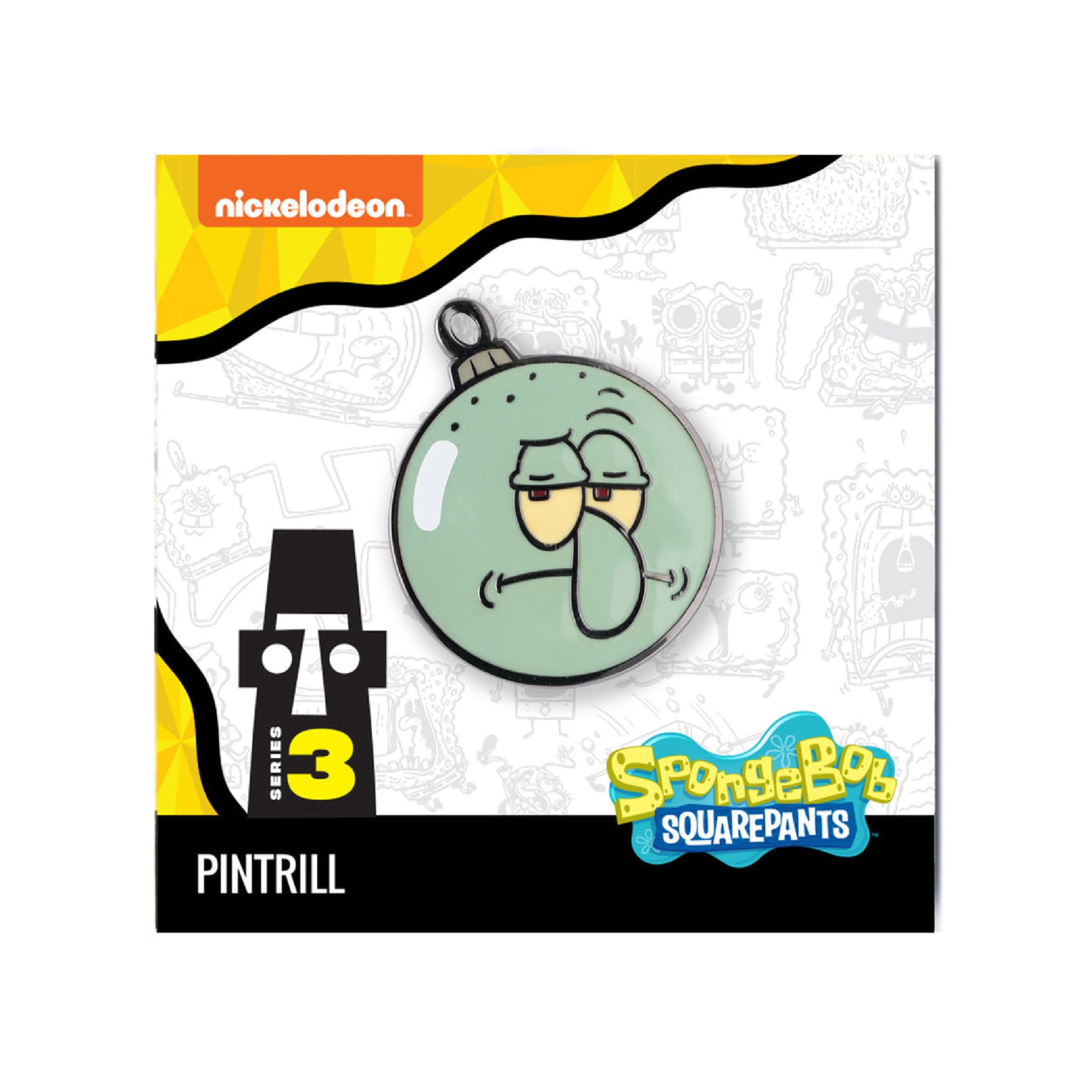 SpongeBob Series 3 SQUIDWARD ORNAMENT Pin Secondary image