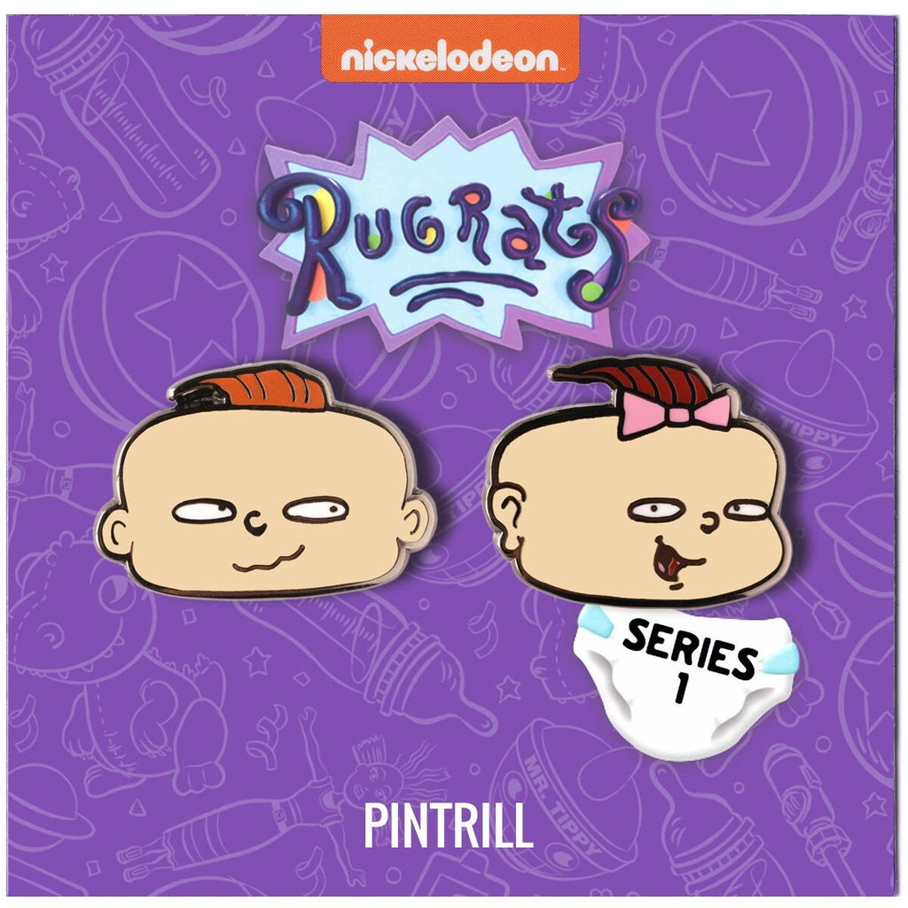 Rugrats PHIL & LIL HEAD Pin