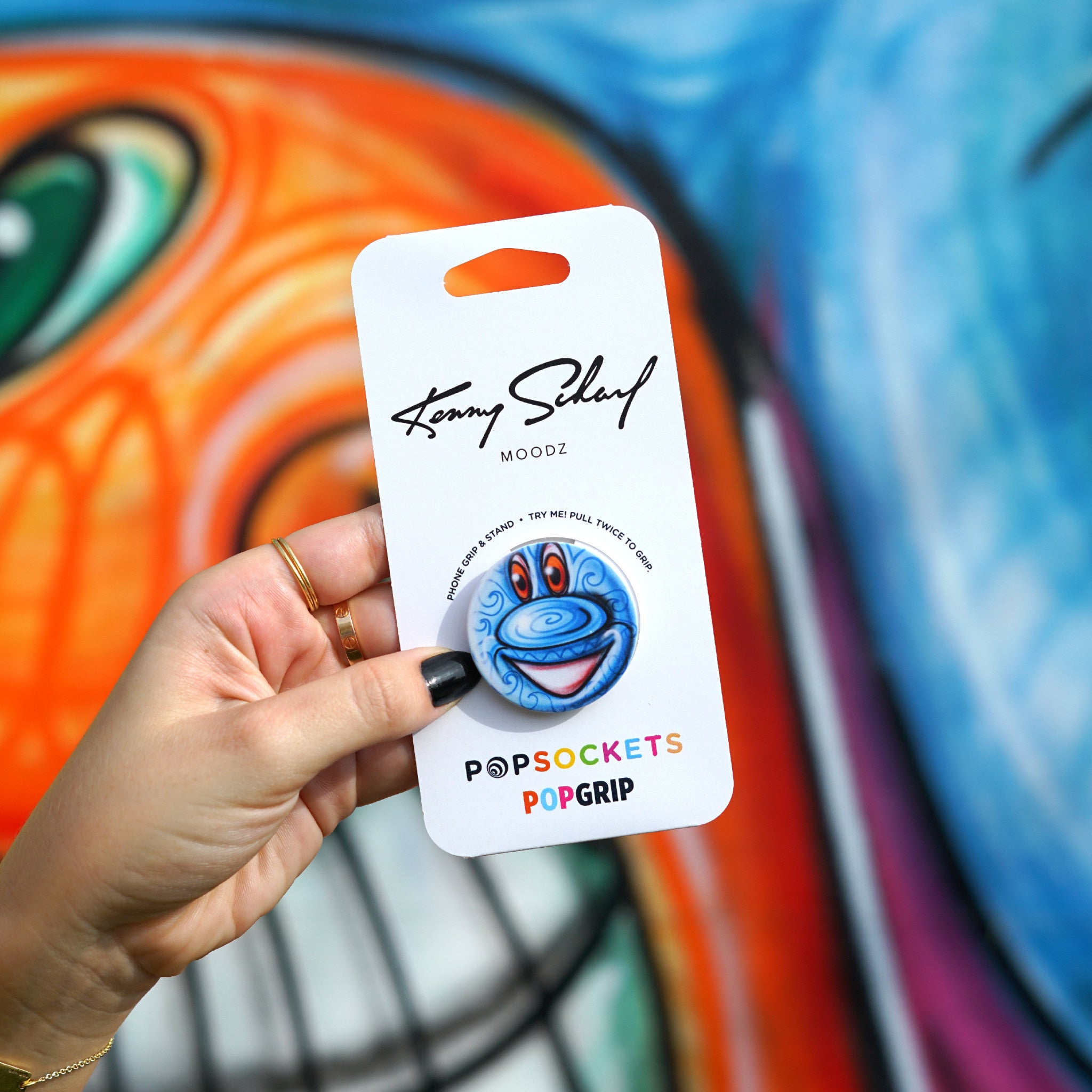Kenny Scharf YES Tondo PopSocket - Wynwood Walls Shop Main image