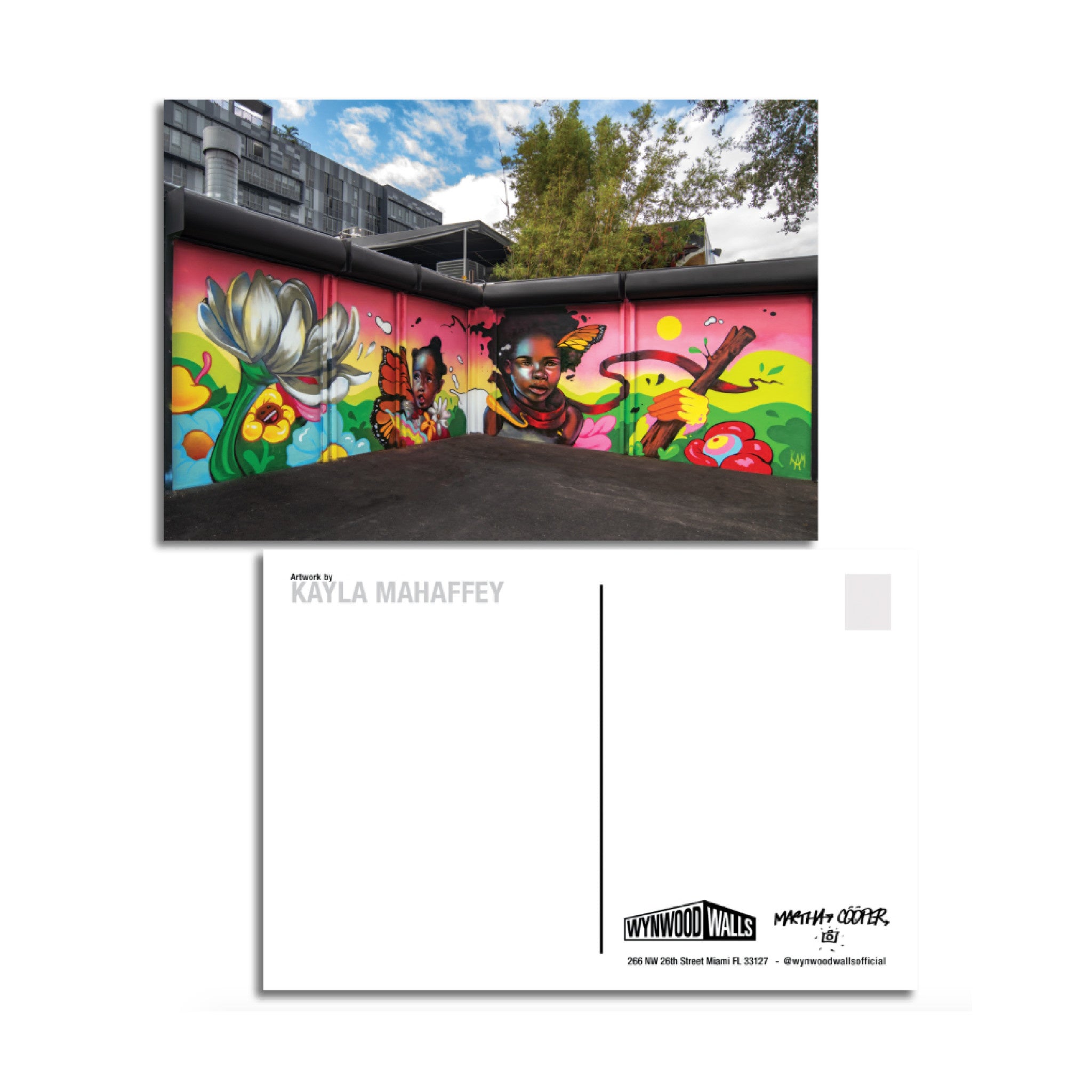 Kayla Mahaffey Postcard 2021 - Wynwood Walls Shop