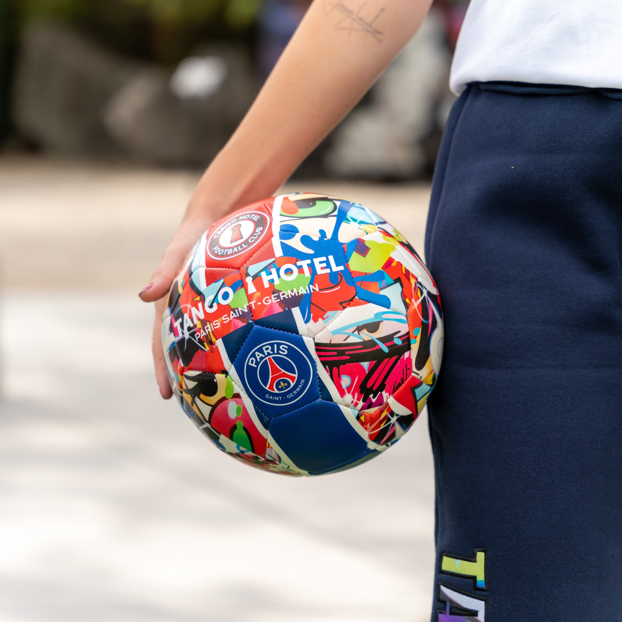 PSG x Crash x Tango Hotel Soccer Ball Secondary image