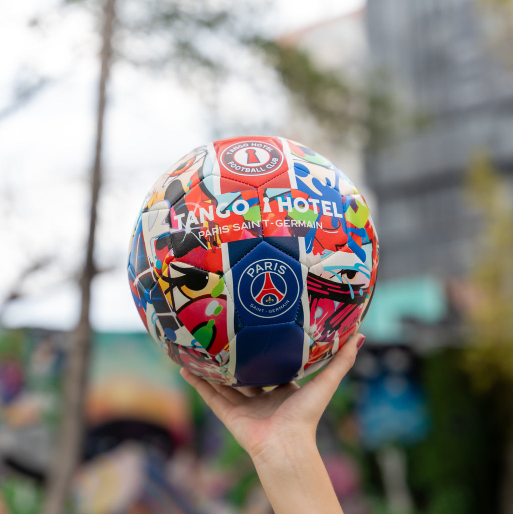 PSG x Crash x Tango Hotel Soccer Ball - Wynwood Walls Shop