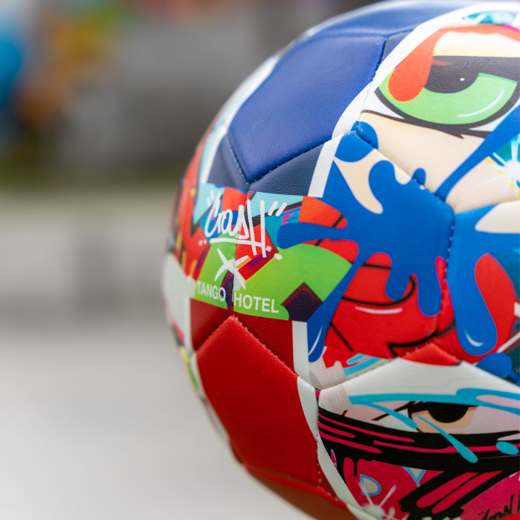 PSG x Crash x Tango Hotel Soccer Ball - Wynwood Walls Shop