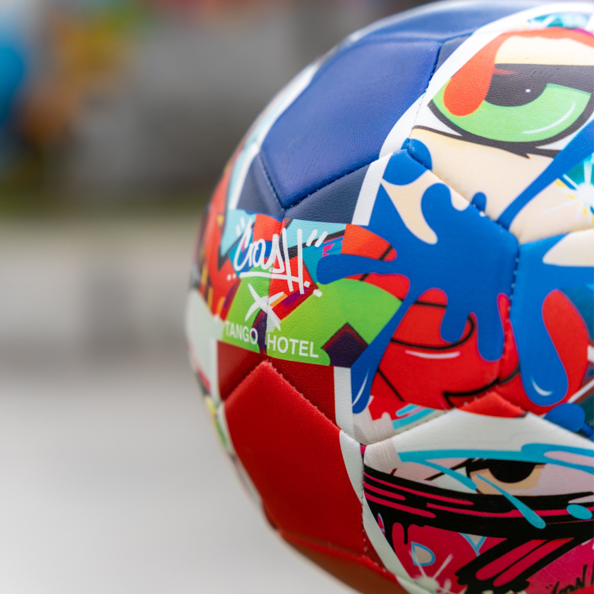 PSG x Crash x Tango Hotel Soccer Ball - Wynwood Walls Shop