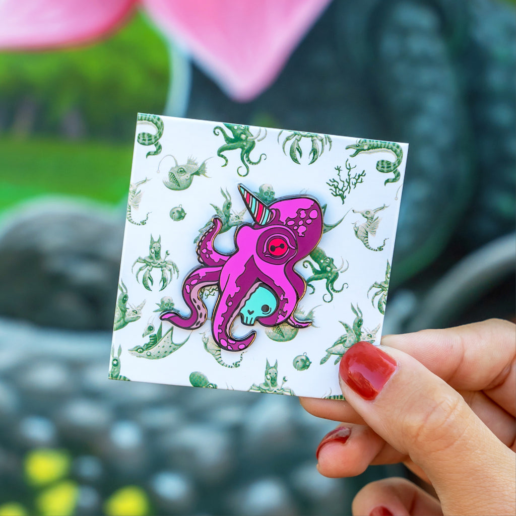 Dulk Pulpo Pin - Wynwood Walls Shop