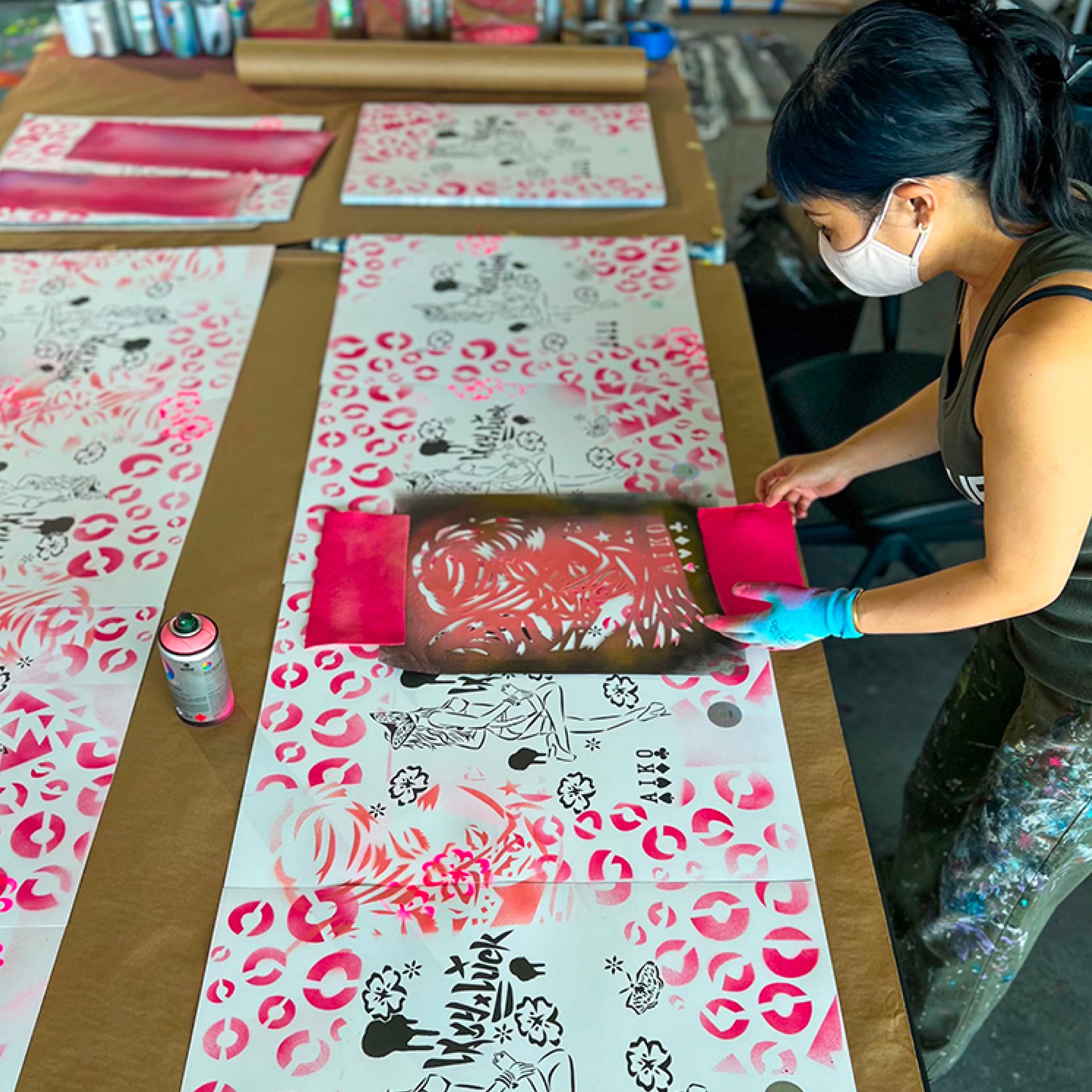 AIKO x Pearl Jam Poster PINK