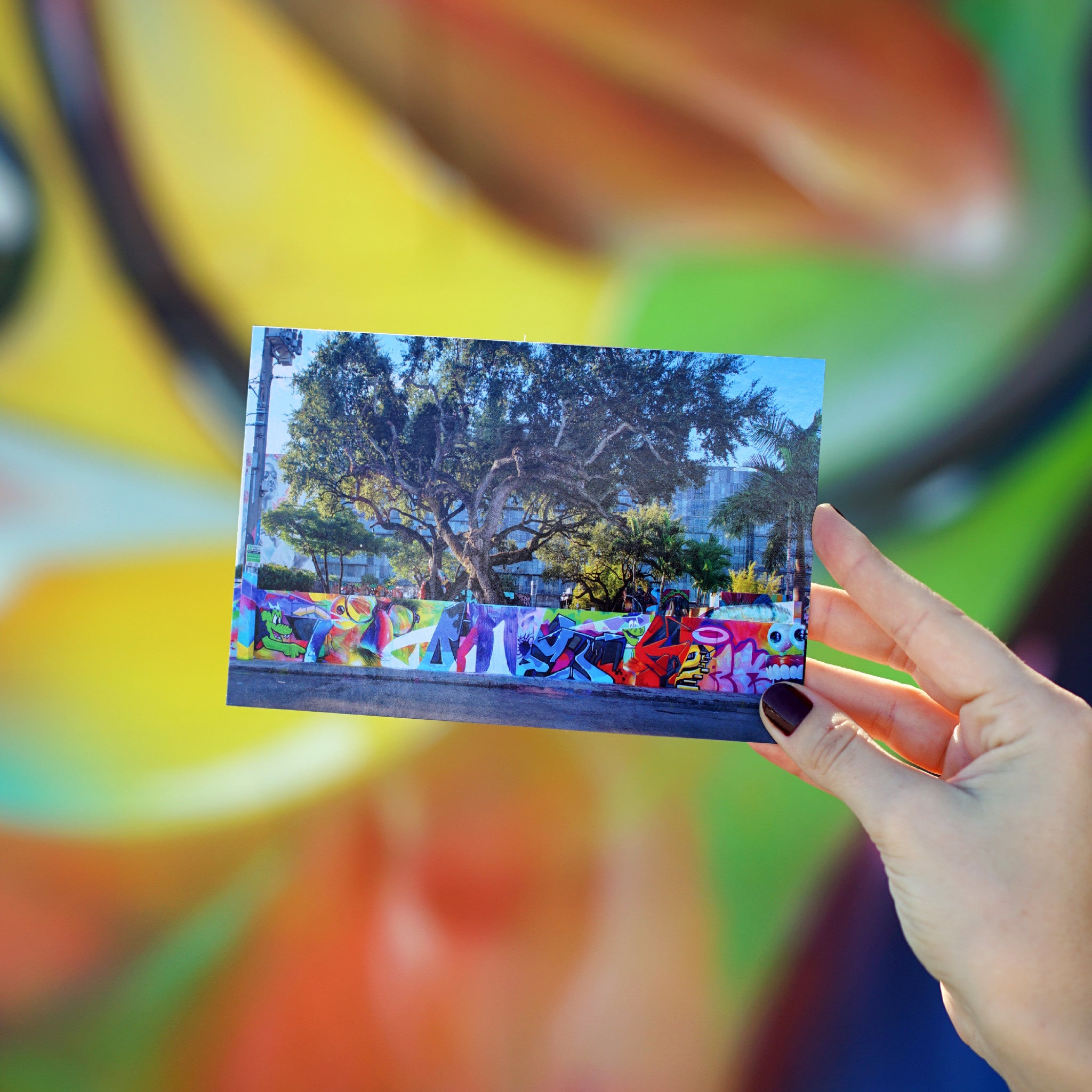 Quake & Hiero Postcard 2021 - Wynwood Walls Shop
