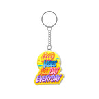 Queen Andrea  GOOD VIBES ALL DAY  Keychain