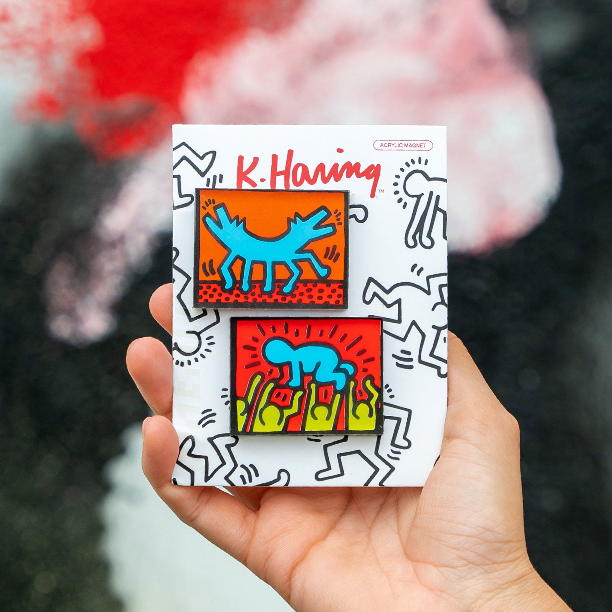Keith Haring RADIANT BABY Magnet Set Secondary image