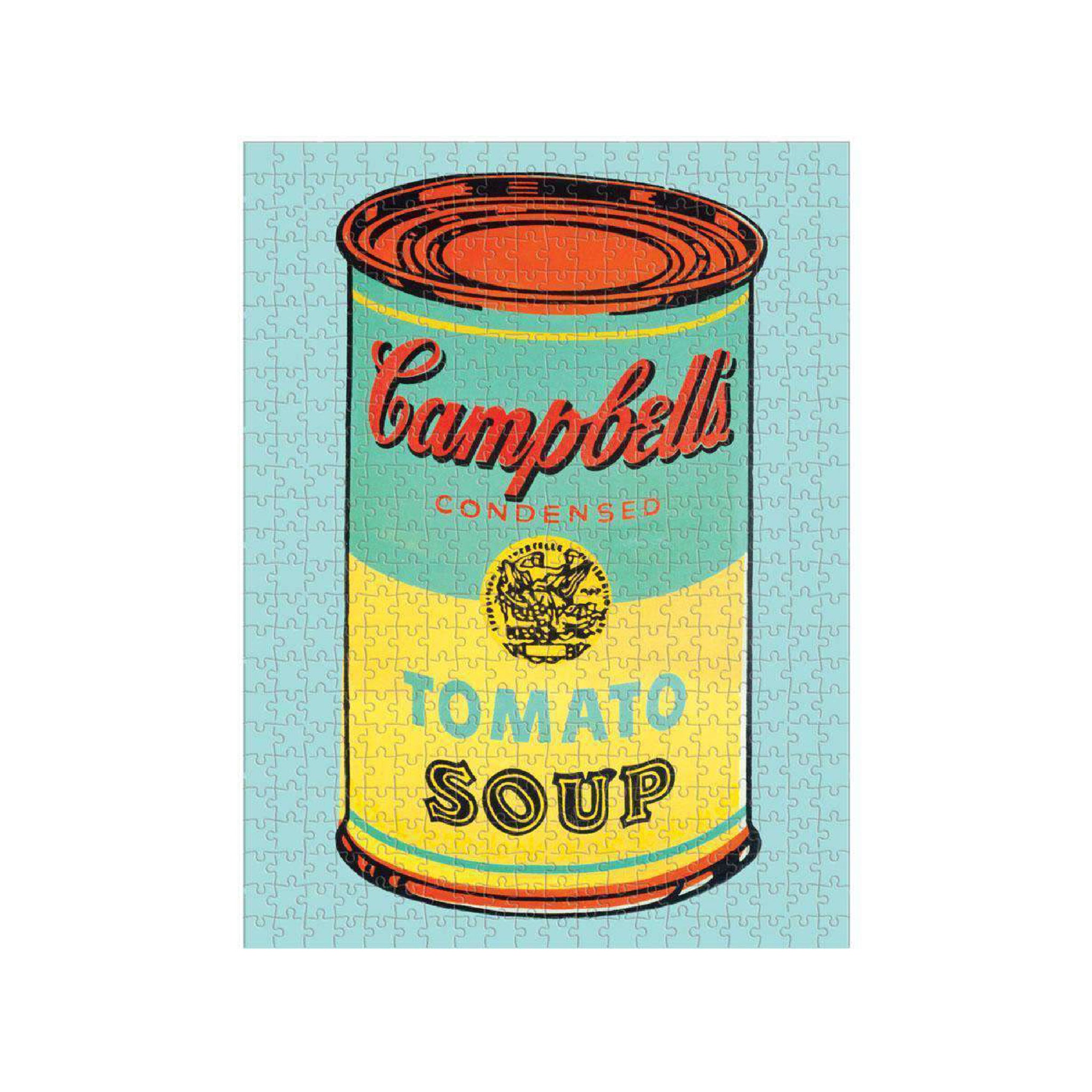 Andy Warhol SOUP CAN Double-Sided 500 Piece Puzzle