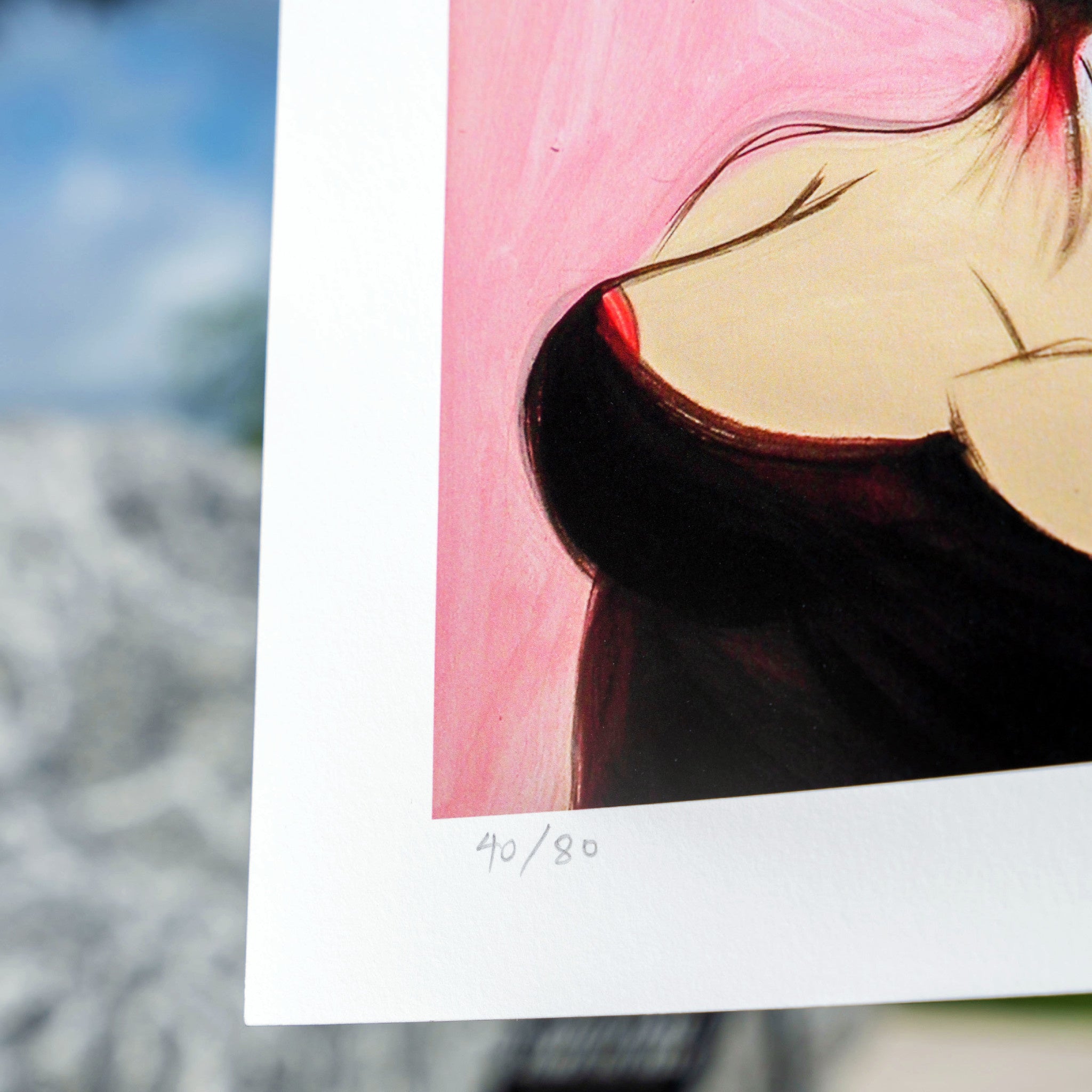 Miss Van RED BUNNY Print - Wynwood Walls Shop