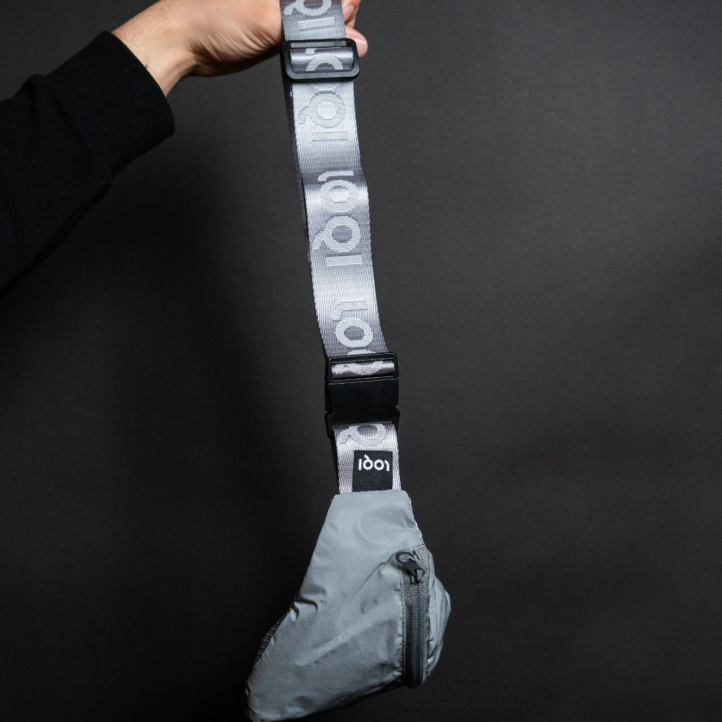 Reflective Silver Bumbag - Image 15