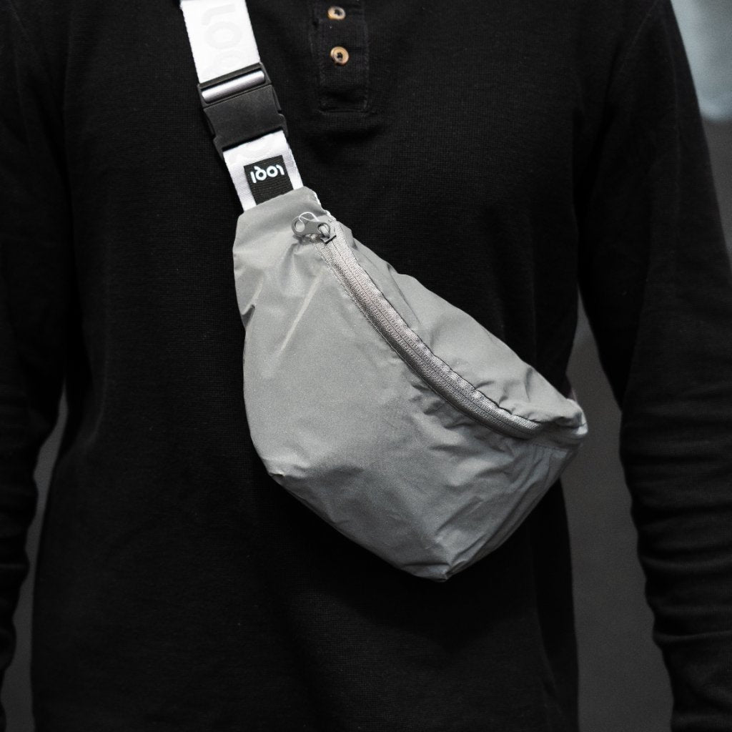 Reflective Silver Bumbag - Image 3