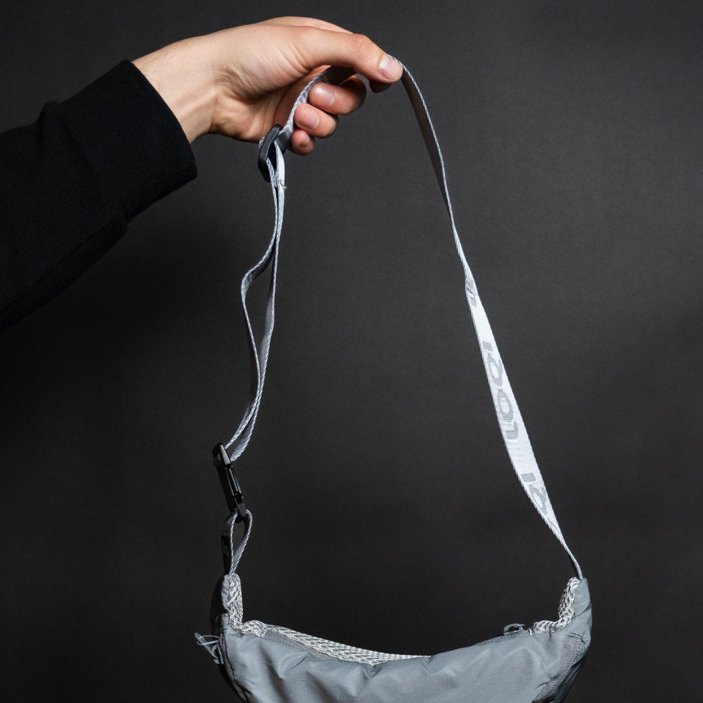 Reflective Silver Bumbag - Image 9