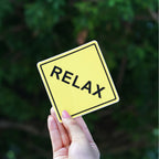 Scott Froschauer Relax Sticker - Wynwood Walls Shop