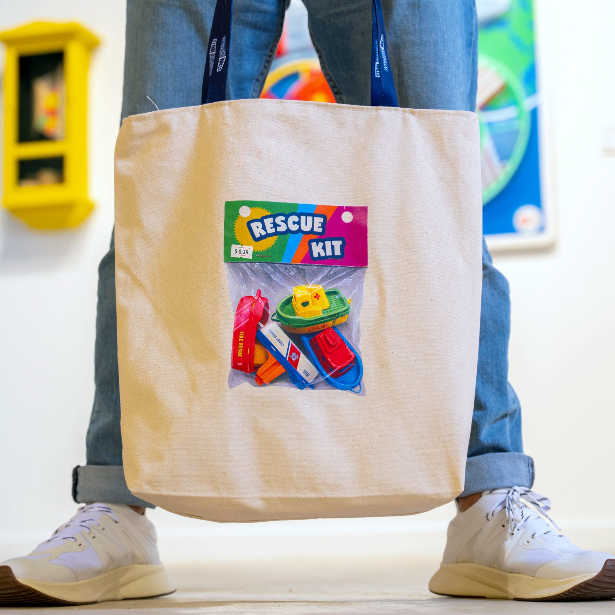 Leon Keer Rescue Kit Tote Bag - Wynwood Walls Shop