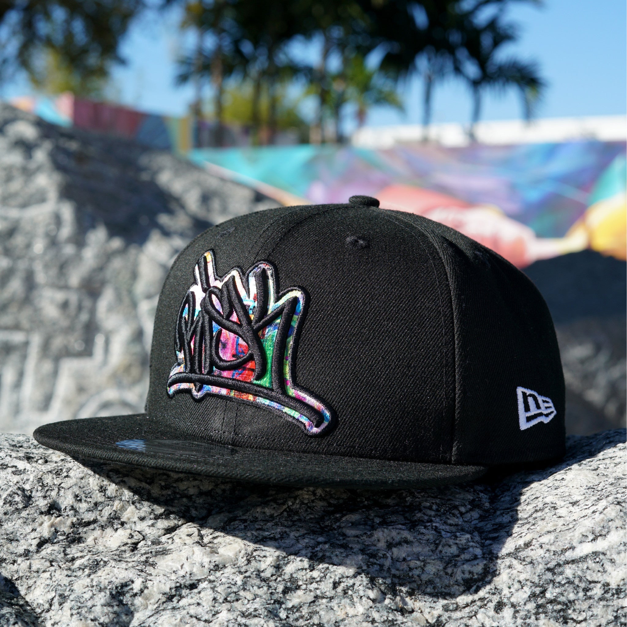 RISK Riskoleum x Wynwood Walls 10th Year Anniversary New Era Cap - Wynwood Walls Shop