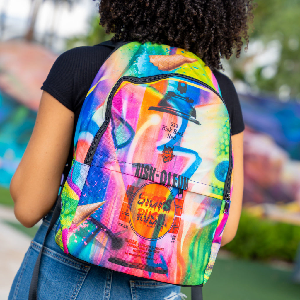 Risk RISKOLEUM Wynwood Walls Laptop Backpack - Wynwood Walls Shop