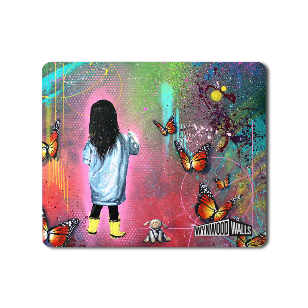 Risk Stormy BUTTERFLY Mouse Pad - Wynwood Walls Shop
