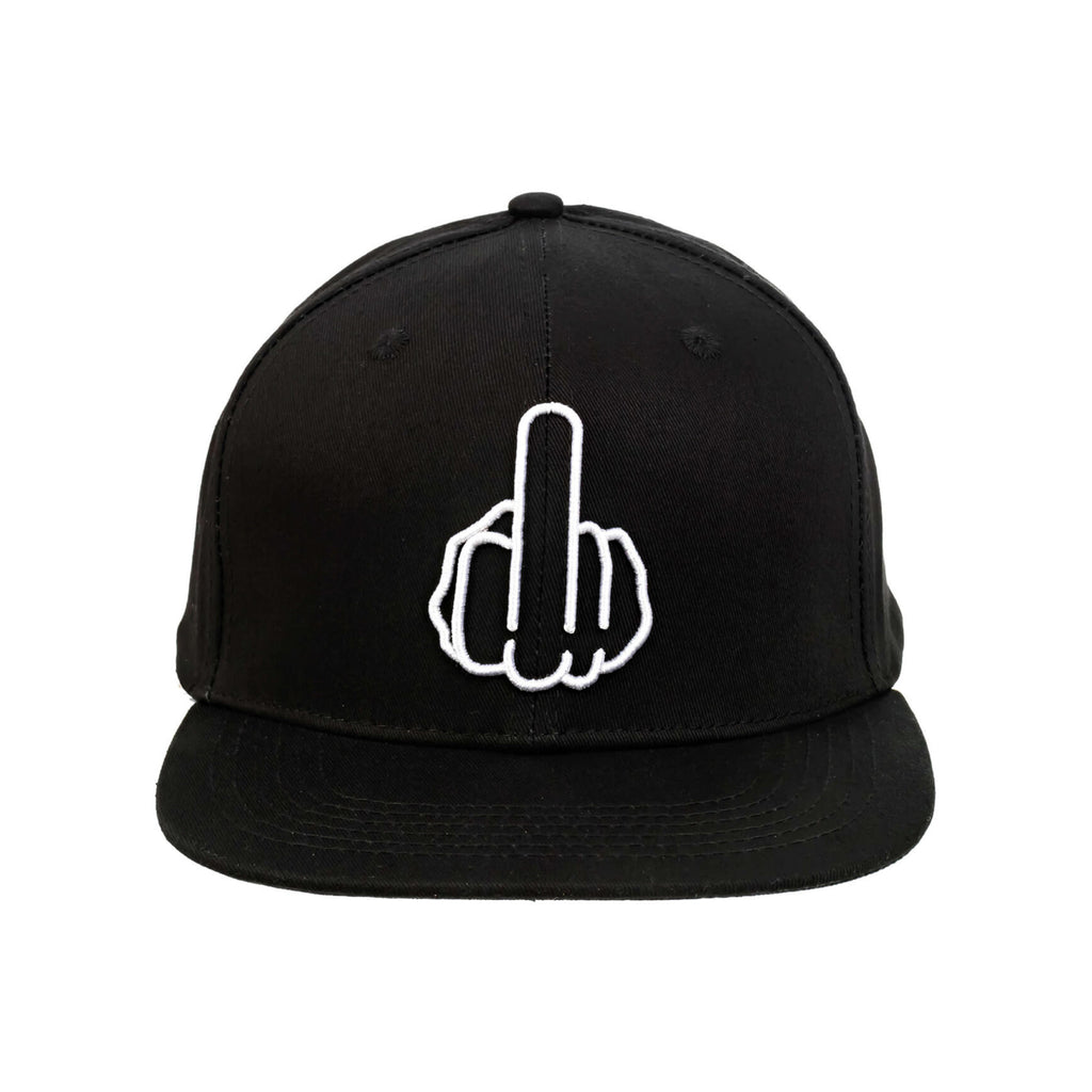 Risky's 6 Panel Bird Black Cap - Wynwood Walls Shop