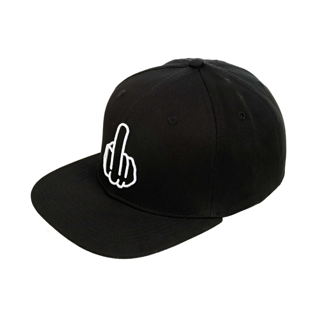 Risky's 6 Panel Bird Black Cap - Wynwood Walls Shop