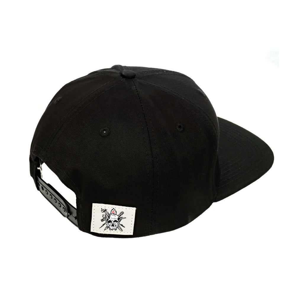 Risky's 6 Panel Bird Black Cap - Wynwood Walls Shop