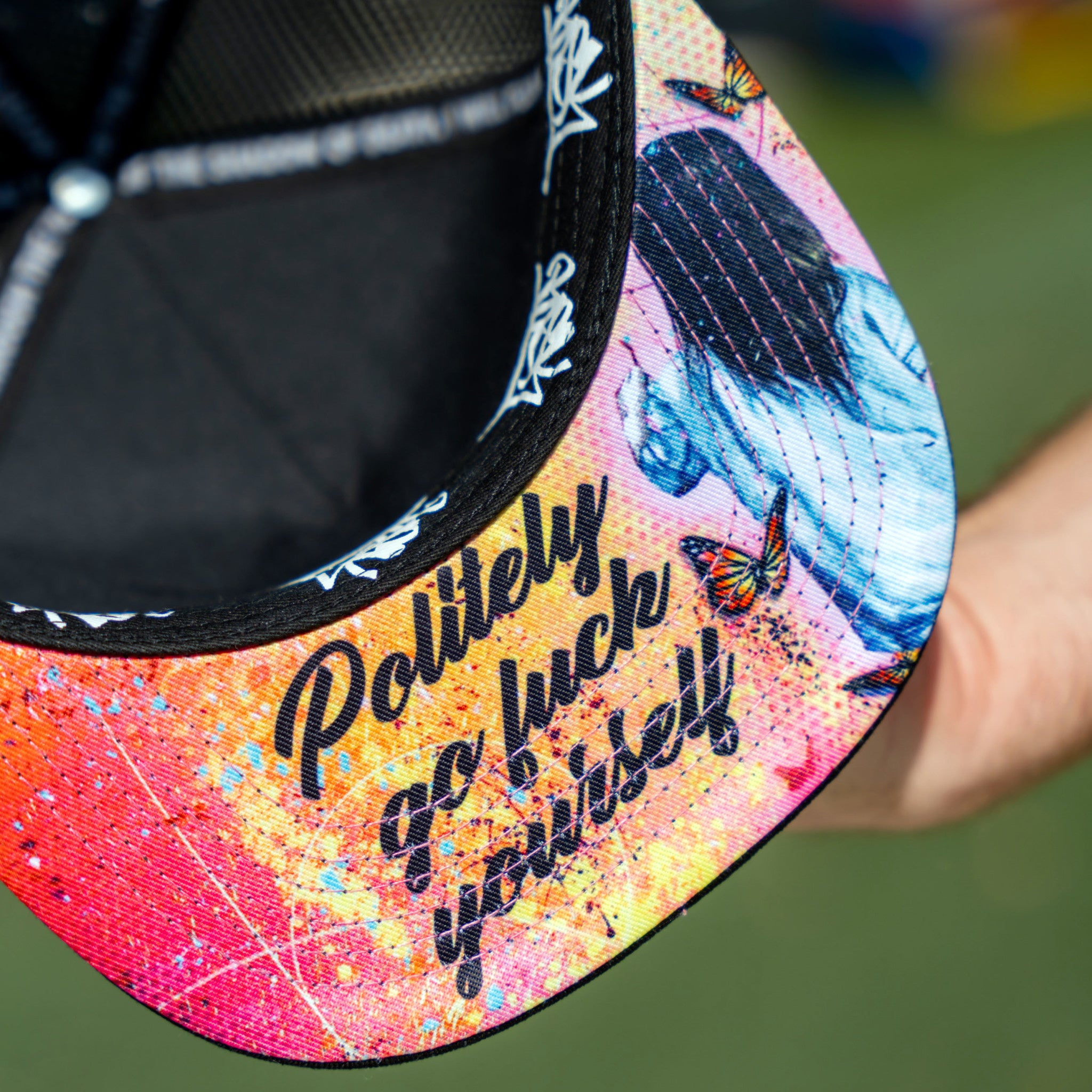 Risky's Trucker Bird Black Cap - Wynwood Walls Shop
