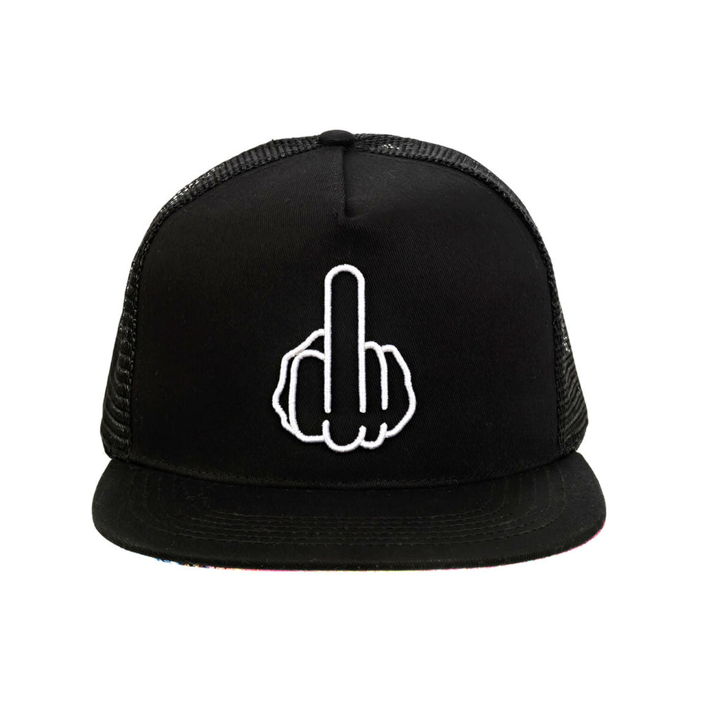 Risky's Trucker Bird Black Cap - Wynwood Walls Shop