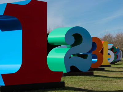 Mural by Robert Indiana