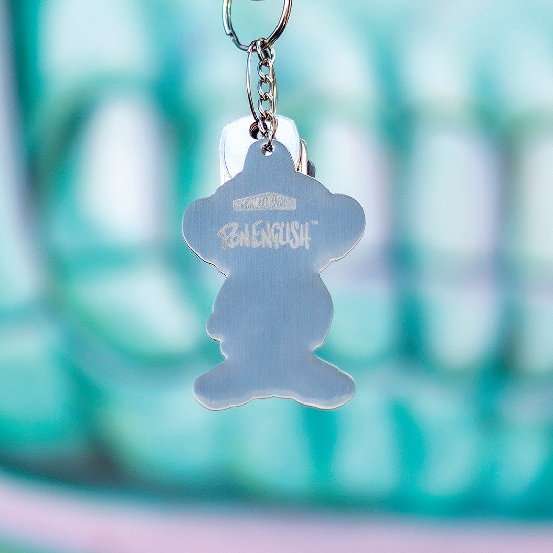 Ron English Monkey Shiner Keychain - Last Chance Secondary image