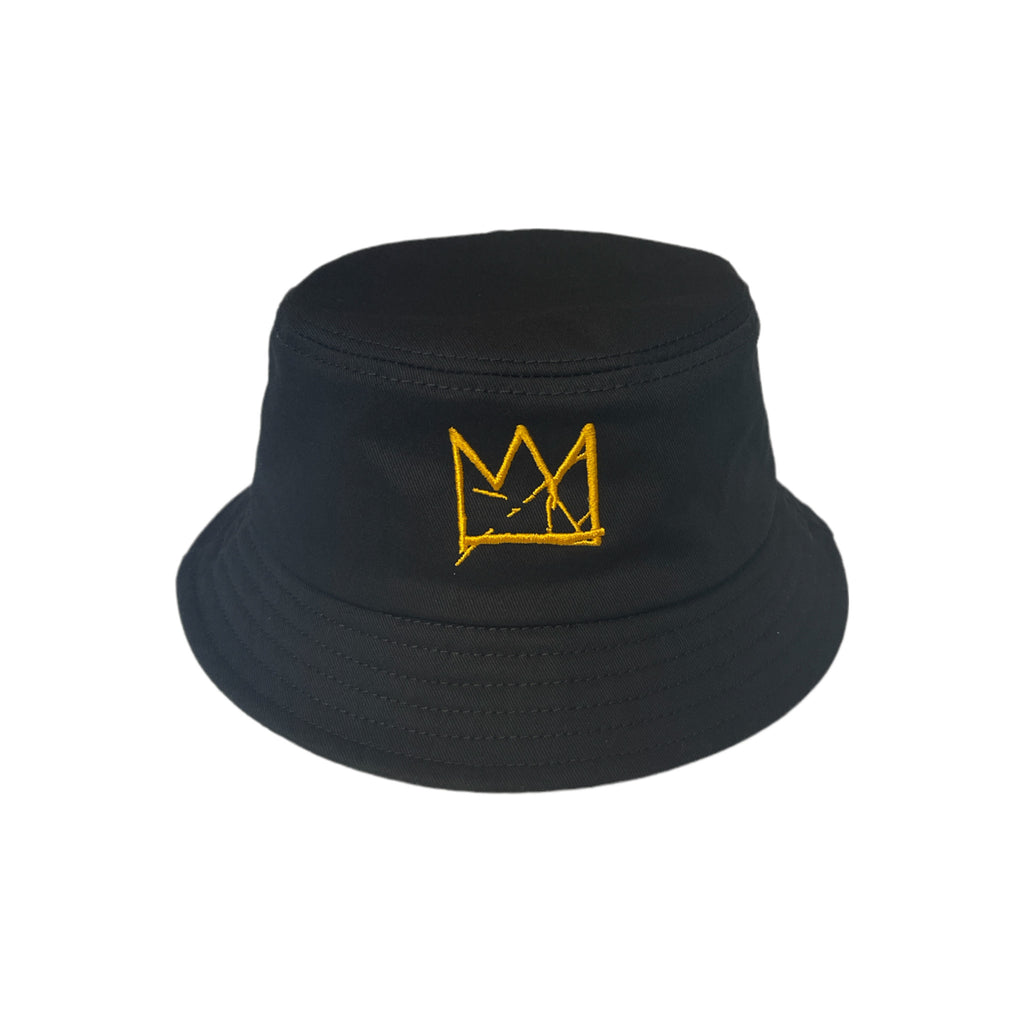 Basquiat CROWN ICON Bucket Hat - Wynwood Walls Shop