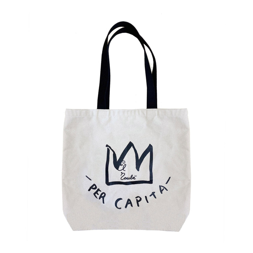 Basquiat PER CAPITA Canvas Tote Bag - Wynwood Walls Shop