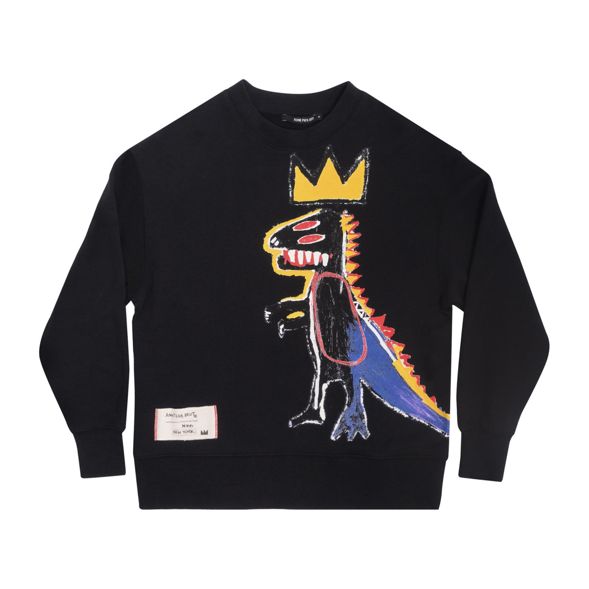 Basquiat PEZ DISPENSER Crewneck Sweatshirt - Wynwood Walls Shop
