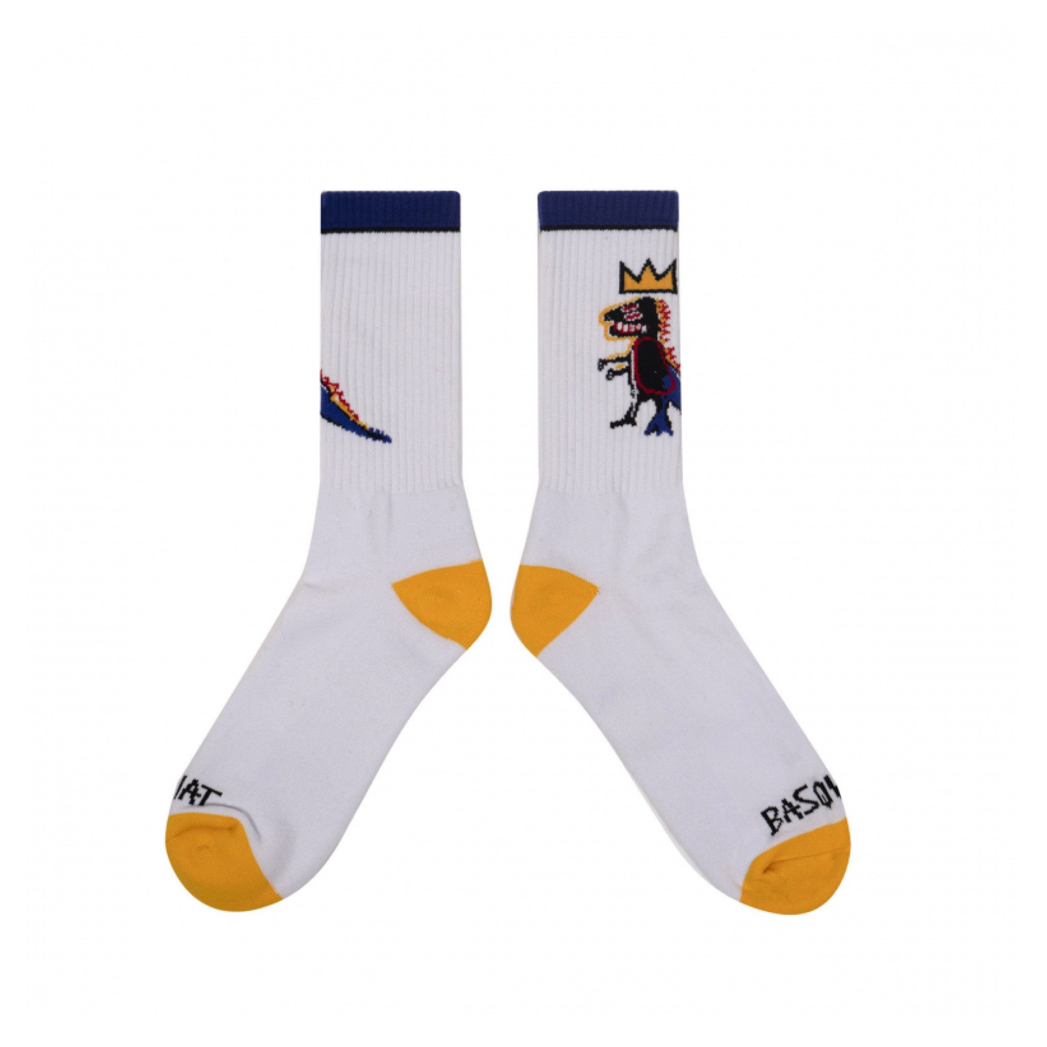 Basquiat PEZ DISPENSER Crew Socks - Wynwood Walls Shop Main image