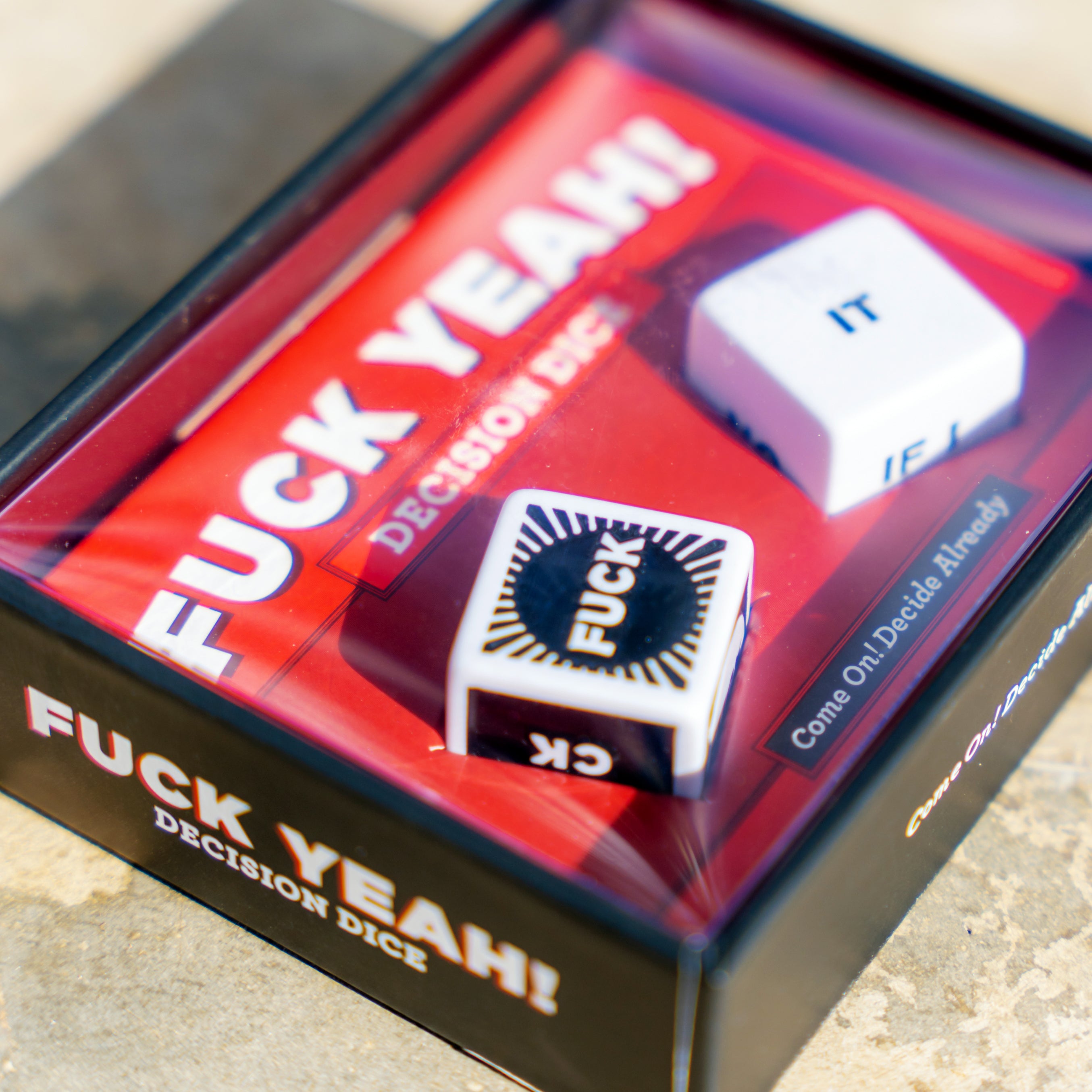 Fuck Yeah! Decision Dice