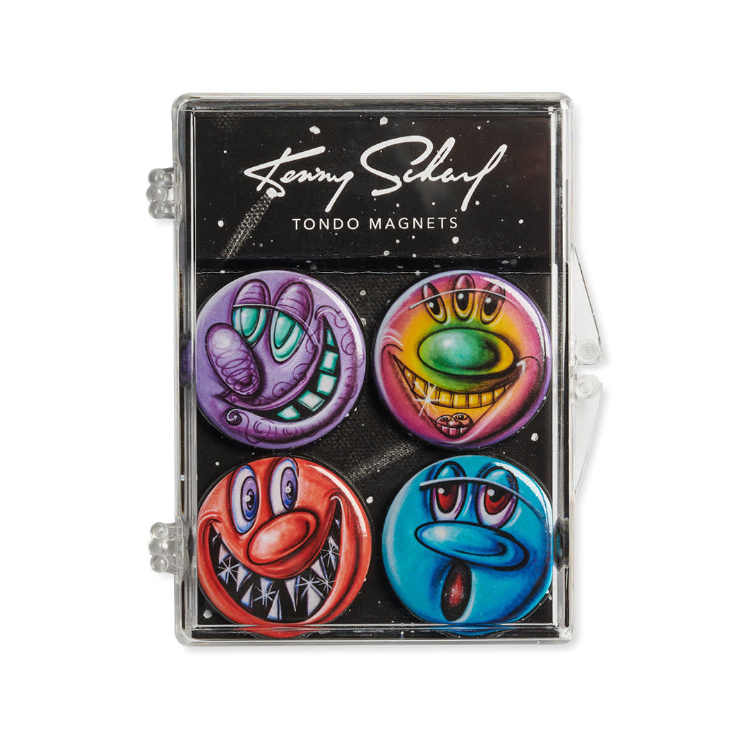Kenny Scharf Tondo Magnet Pack - Wynwood Walls Shop