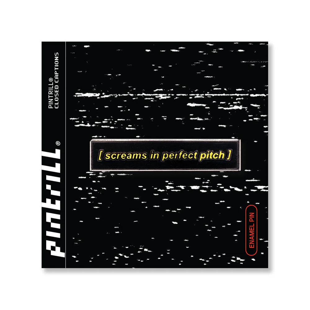 Closed Caption PITCH PERFECT SCREAM Pin Secondary image
