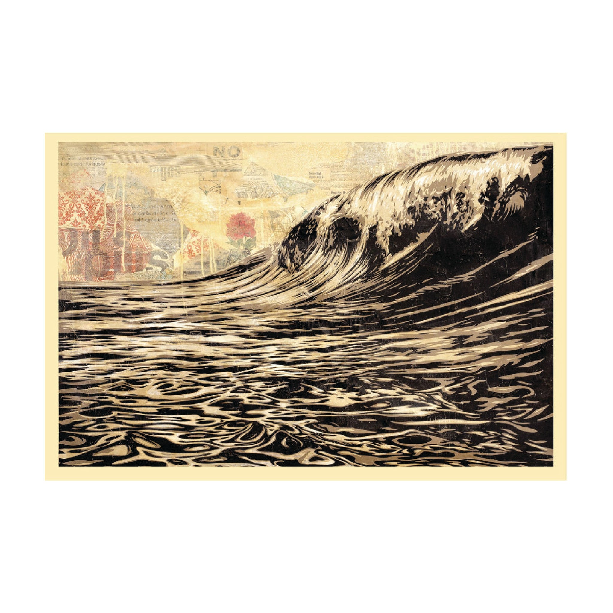 Shepard Fairy Dark Wave Signed Offset Lithograph - Wynwood Walls Shop Main image