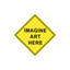 Imagine Art Here Magnet - Wynwood Walls Shop